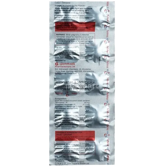 telmaxx 50mg tablet 10's